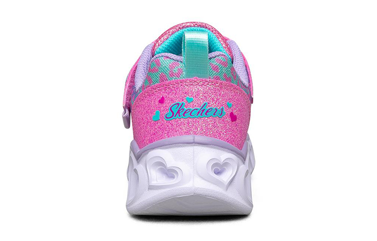 Shop (PS) Skechers Heart Lights Lage Sneakers Kinderen Multicolor 302145L-PKMT
