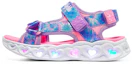 Buy (PS) Sandales Skechers Heart Lights ''Colorful Magic Tape'' 302160L-LVMT