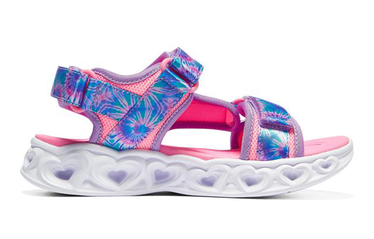 Order (PS) Sandales Skechers Heart Lights ''Colorful Magic Tape'' 302160L-LVMT