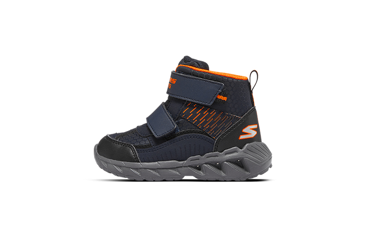 (Preschool) Skechers High-Top 'Black Blue' 401504N-NVBK