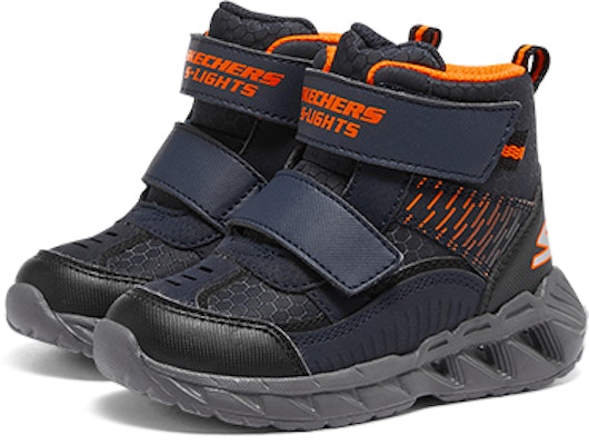 (Preschool) Skechers High-Top 'Black Blue' 401504N-NVBK Order (Preschool) Skechers High-Top 'Black Blue' 401504N-NVBK