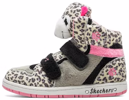 (Preschool) Skechers High-Top 'Leopard Grey' 80689L-LPD (Preschool) Skechers High-Top 'Leopard Grey' 80689L-LPD