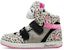 (PS) Skechers High-Top 'Leopard Kelabu' 80689L-LPD