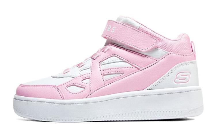 (Preschool) Skechers High-Top 'Pink Fashion Comfort' 310145L-WPK