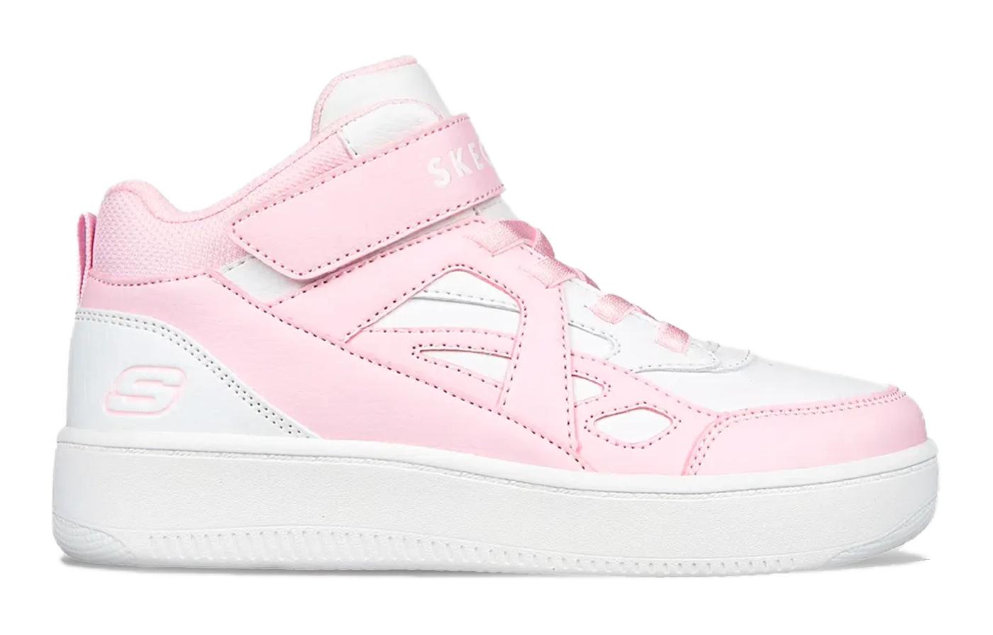 Order (Preschool) Skechers High-Top 'Pink Fashion Comfort' 310145L-WPK