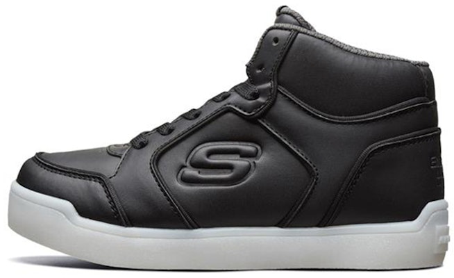(Preschool) Skechers High-Top Sneaker 'Black' 90622L-BLK Buy (Preschool) Skechers High-Top Sneaker 'Black' 90622L-BLK