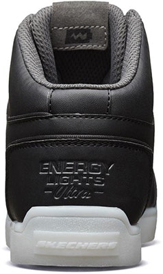 (Preschool) Skechers High-Top Sneaker 'Black' 90622L-BLK Shop (Preschool) Skechers High-Top Sneaker 'Black' 90622L-BLK