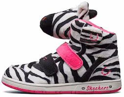 (Preschool) Skechers High-Top Sneaker 'Black White Pink' 80689L-WBKP (Preschool) Skechers High-Top Sneaker 'Black White Pink' 80689L-WBKP