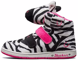 (Preschool) Skechers High-Top Sneaker 'Black White Pink' 80689L-WBKP (Preschool) Skechers High-Top Sneaker 'Black White Pink' 80689L-WBKP