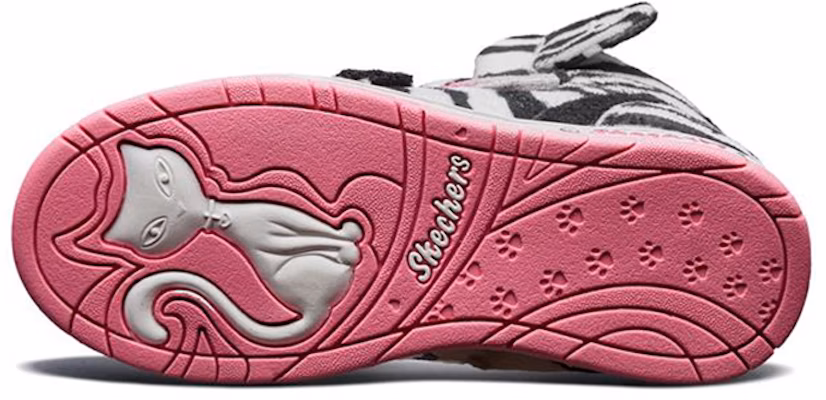(Preschool) Skechers High-Top Sneaker 'Black White Pink' 80689L-WBKP Purchase (Preschool) Skechers High-Top Sneaker 'Black White Pink' 80689L-WBKP
