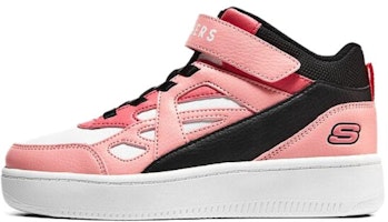 (Preschool) Skechers High Top 'Pink Black' 310145L-PKBK (Preschool) Skechers High Top 'Pink Black' 310145L-PKBK