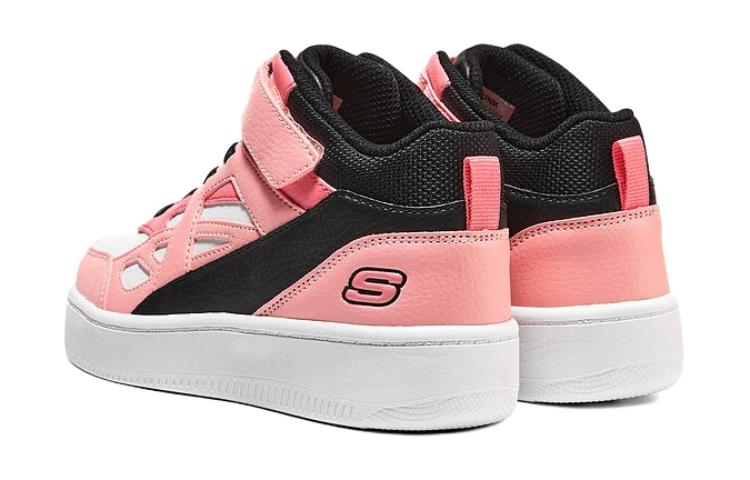 Order (PS) Skechers High Top 'Pink Black' Sepatu Tinggi Hitam Merah Muda 310145L-PKBK