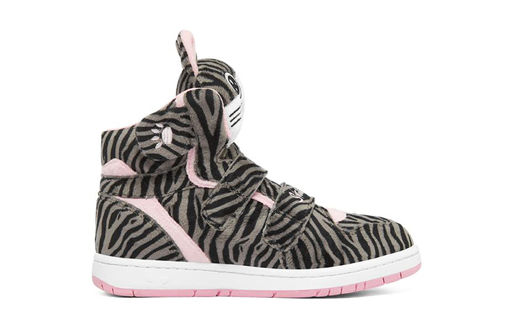 (Youth) Skechers Sugarcanes Shoes 'Grey Black Pink' 圖 2