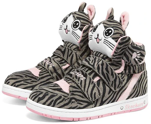 (JR) Skechers Sugarcanes Schuhe ''Grau Schwarz Rosa'' 310998L-GYBK Lookbook (JR) Skechers Sugarcanes Schuhe ''Grau Schwarz Rosa'' 310998L-GYBK