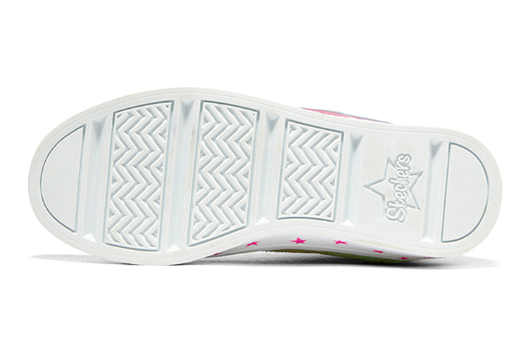 (Youth) Skechers TWI-Lites 2.0 Sneaker 'Green Pink White' 圖 5