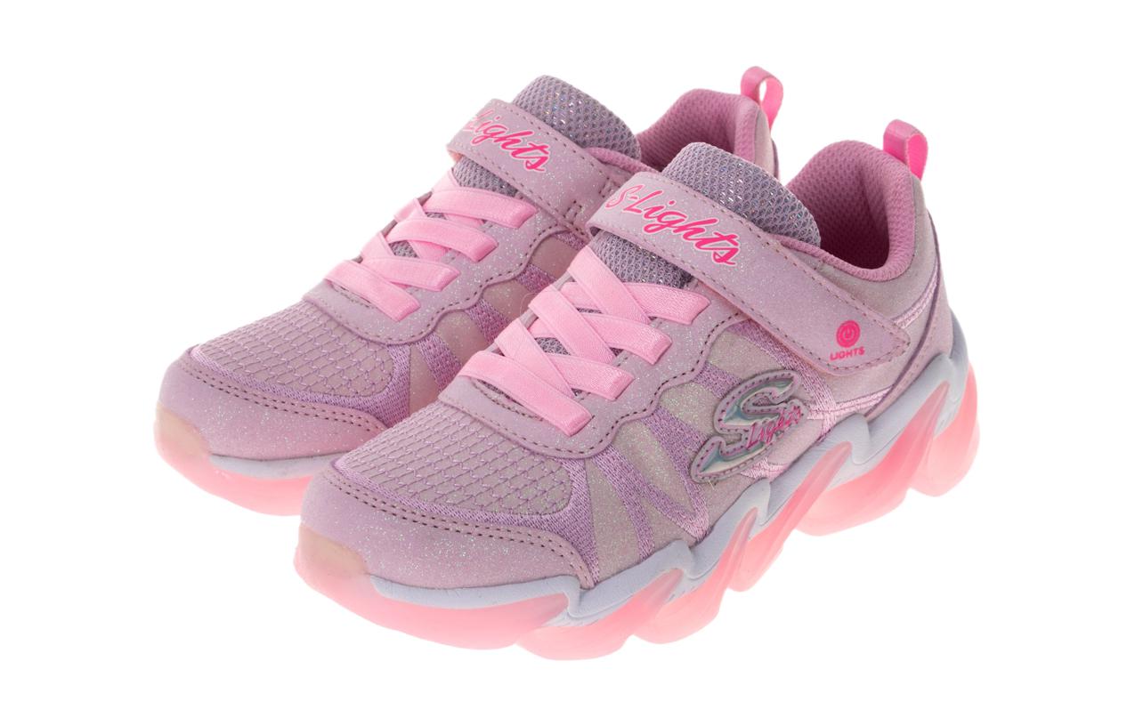 (Youth) Skechers S Lights 'Hyper Surge - Light Pink' 圖 3