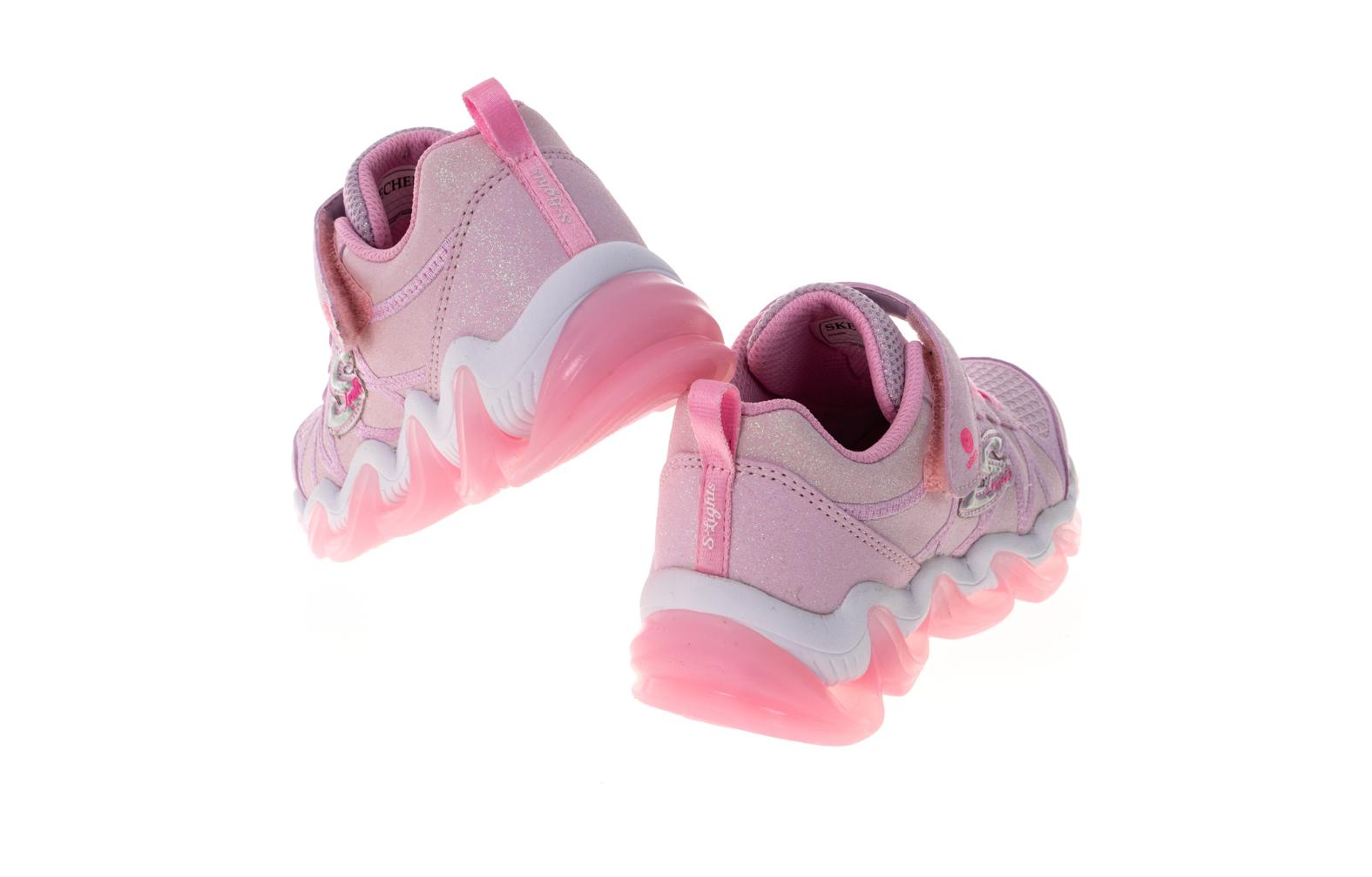 (Youth) Skechers S Lights 'Hyper Surge - Light Pink' 圖 5