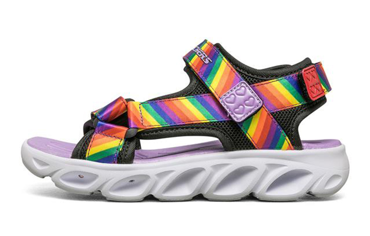 (Preschool) Skechers Hypno-Splash 'Black Multi' 20218L-BKMT