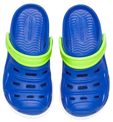 (PS) Skechers Hypno-Splash 'Hijau Biru Velcro' Anak-Anak 402000L-BLLM Shop (PS) Skechers Hypno-Splash 'Hijau Biru Velcro' Anak-Anak 402000L-BLLM
