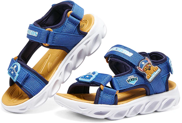 (PS) Skechers Hypno-Splash ''Blu Velcro Luminoso Bambini'' 402051L-BLNV Lookbook (PS) Skechers Hypno-Splash ''Blu Velcro Luminoso Bambini'' 402051L-BLNV