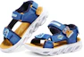 Lookbook (PS) Skechers Hypno-Splash ''Blu Velcro Luminoso Bambini'' 402051L-BLNV