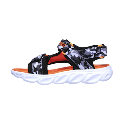 (PS) Skechers Hypno Splash Sandals K Black/Orange
