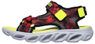 Buy (PS) Skechers Hypno Splash Velcro Sandal Terbuka Budak Lelaki Merah 400077L-BKRD