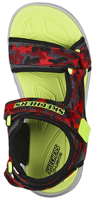 (PS) Sandales Skechers Hypno Splash À Scratch Garçon Rouge Ouvert 400077L-BKRD Shop (PS) Sandales Skechers Hypno Splash À Scratch Garçon Rouge Ouvert 400077L-BKRD