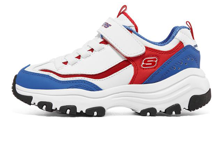 (Youth) Skechers I-Conik 'White Blue Red'