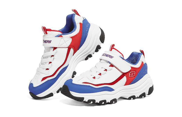 (Youth) Skechers I-Conik 'White Blue Red' 圖 3