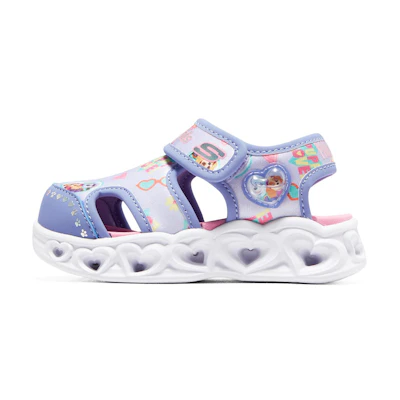 (PS) Skechers Jumpsters Sandals 'Purple Lilac Pink'