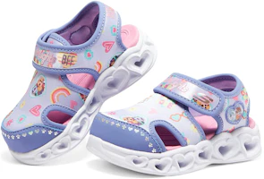 Shop 婴童 Skechers 防滑耐磨 低筒 學步鞋 紫色