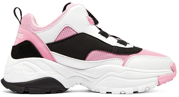 (Youth) Skechers Kozmiks 'White Pink Black' 302528L-PKBK Order (Youth) Skechers Kozmiks 'White Pink Black' 302528L-PKBK
