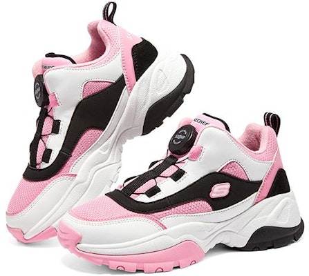 (Youth) Skechers Kozmiks 'White Pink Black' 302528L-PKBK Shop (Youth) Skechers Kozmiks 'White Pink Black' 302528L-PKBK