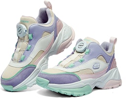 (JR) Skechers Kozmiks '蓝紫粉' 302528L-NTMT Shop (JR) Skechers Kozmiks '蓝紫粉' 302528L-NTMT