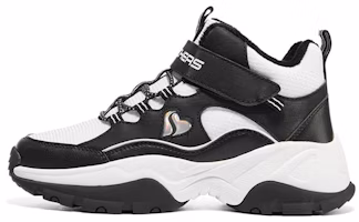 (Youth) Skechers Kozmiks 'White Black' 302527L-WBK (Youth) Skechers Kozmiks 'White Black' 302527L-WBK