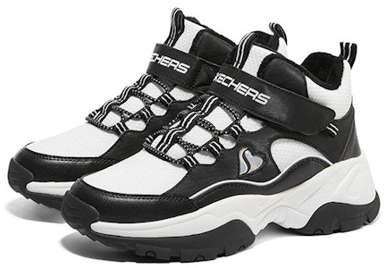 (JR) 斯凯奇 Kozmiks '白黑' 302527L-WBK Lookbook (JR) 斯凯奇 Kozmiks '白黑' 302527L-WBK