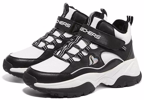 (Youth) Skechers Kozmiks 'White Black' 302527L-WBK Lookbook (Youth) Skechers Kozmiks 'White Black' 302527L-WBK