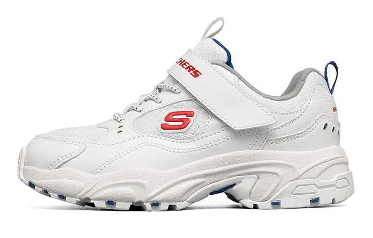 (Preschool) Skechers Lifestyle 'White Blue' 660076L-WBLR