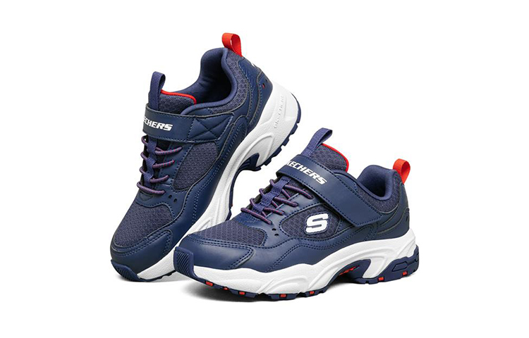 Lookbook (PS) Chaussures de Course Skechers Lifestyle K Bleu Foncé 660076L-NVY