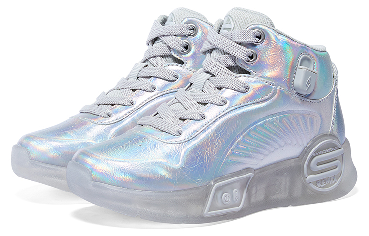 Shop (PS) Skechers 闪亮银光儿童鞋 310103L-SIL