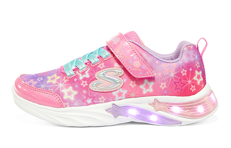 (Preschool) Skechers Light-Up Sneaker 'Pastel Pink' 302324L-PKMT