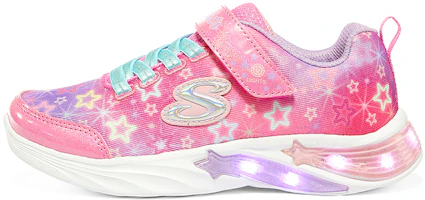(Preschool) Skechers Light-Up Sneaker 'Pastel Pink' 302324L-PKMT (Preschool) Skechers Light-Up Sneaker 'Pastel Pink' 302324L-PKMT