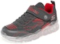Lookbook (PS) Skechers Kasut Menyala 'Kelabu-Merah' 406119L-CCRD