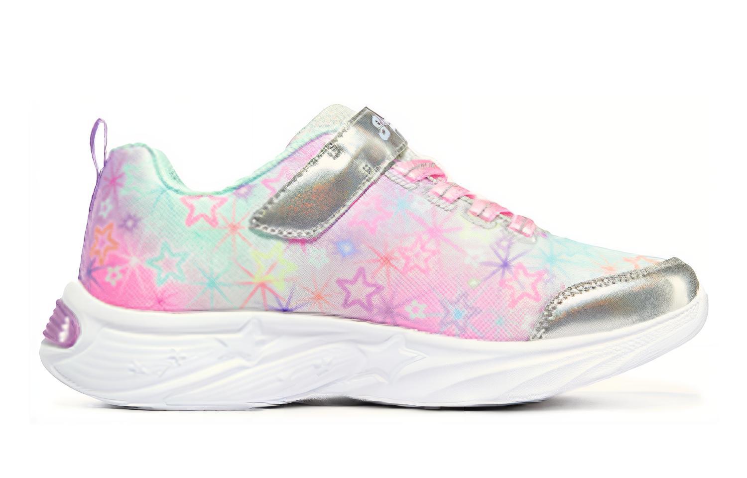 Order (PS) Skechers Kasut Lampu 'Silver Sparkle' 302324L-SMLT