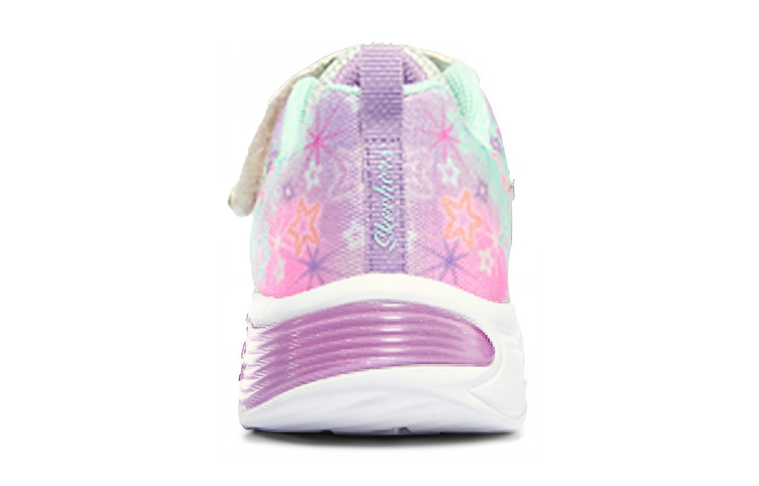 Shop (PS) Skechers Kasut Lampu 'Silver Sparkle' 302324L-SMLT