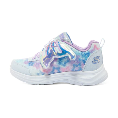 (Youth) Skechers Glimmer Kicks-Fairy Chaser Lighted Sneakers 'Blue Multi'