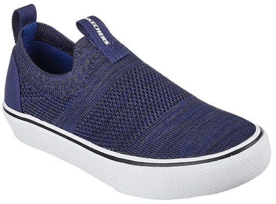 大童 Skechers 閃光 休閒 低筒 兒童板鞋 海軍藍 Lookbook 大童 Skechers 閃光 休閒 低筒 兒童板鞋 海軍藍