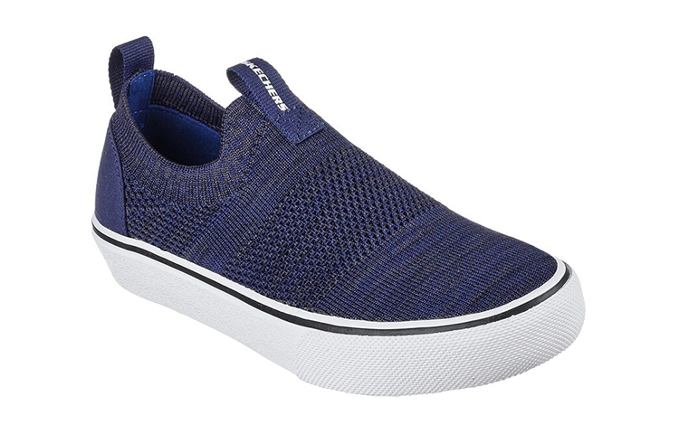 Lookbook (Preschool) Skechers Light Up Low 'Navy Blue' 403790L-NVY