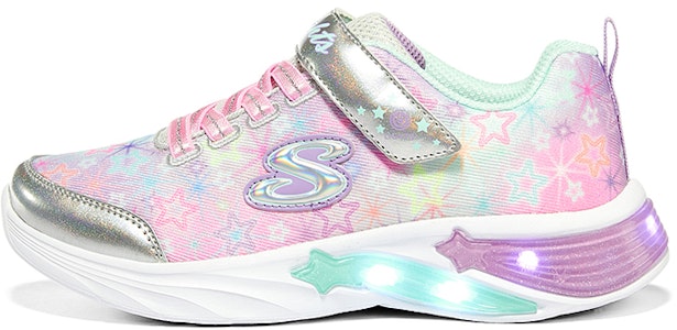 (PS) Skechers Sepatu Menyala 'Silver Sparkle' 302324L-SMLT Buy (PS) Skechers Sepatu Menyala 'Silver Sparkle' 302324L-SMLT